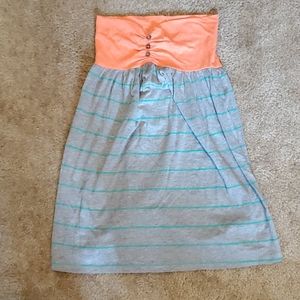 Button Drtail Dress